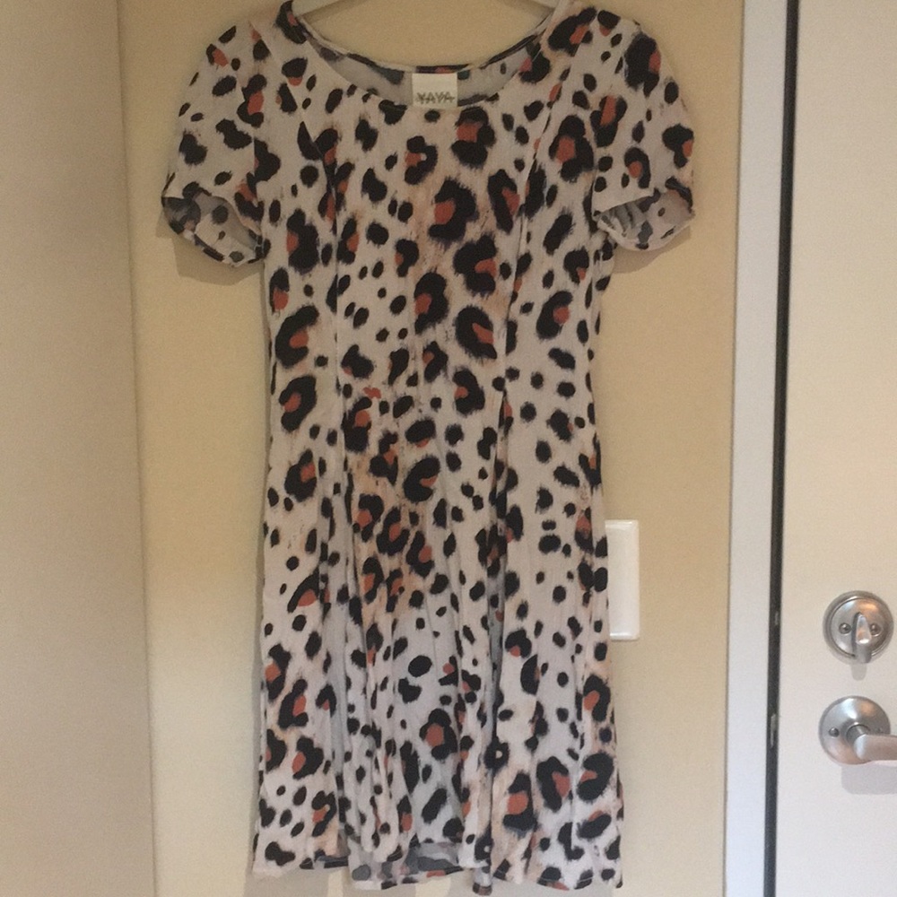Nom de Plume by Yaya Animal Print Dress